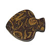 1 Strang (ca. 40cm) Elefanten Jaspis Perlen 16x20mm